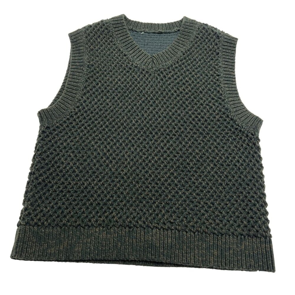Craig Green V-neck Rope-Knit Wool-Blend Vest